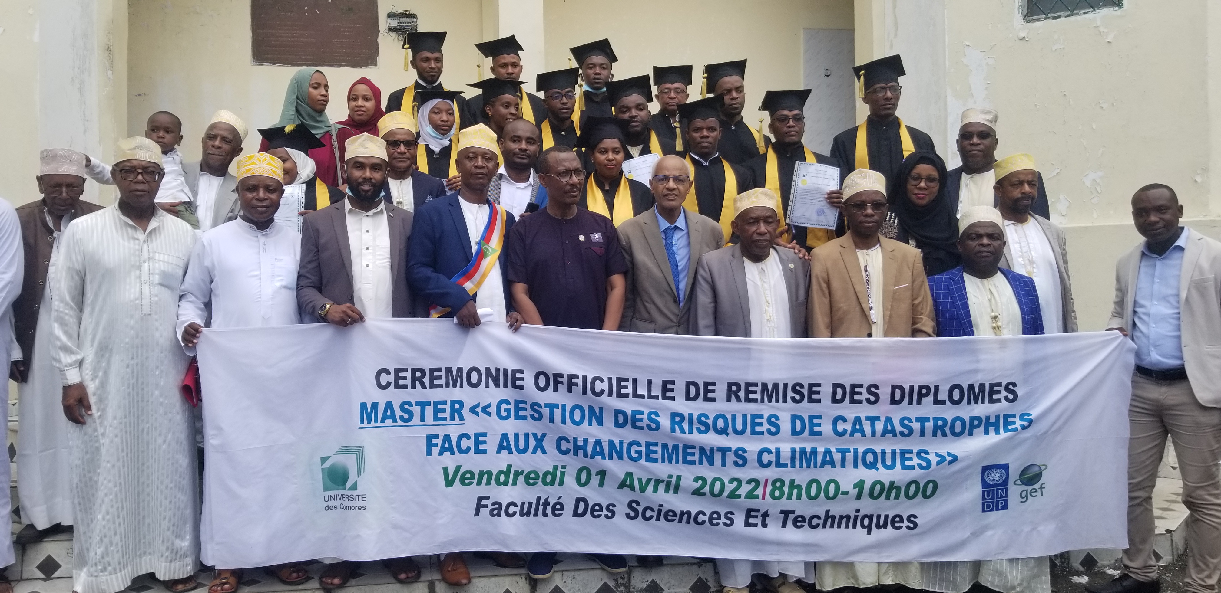 image Remise de diplômes aux étudiants du Master GR3C
